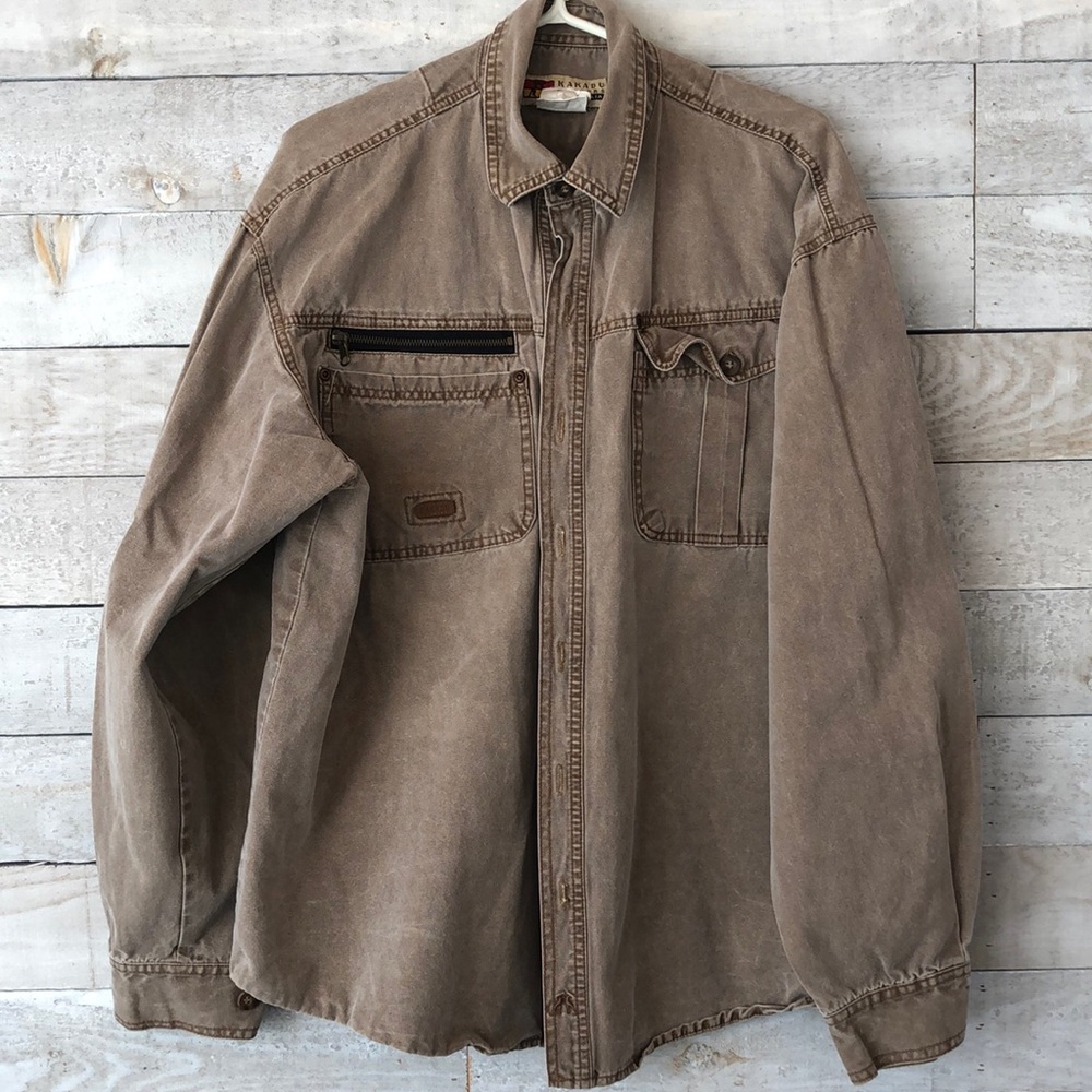 Kakadu Australia Over Shirt Long Sleeve Worker Shirt
